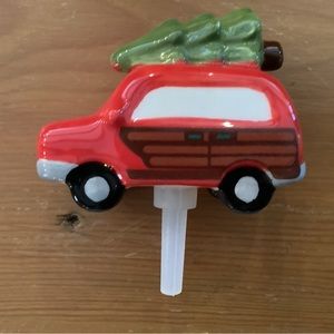 NORA FLEMMING. NEW. RED WAGON MINI/CHRISTMAS TREE. A127